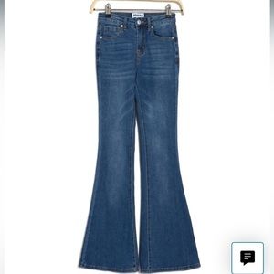 Flared leg jeans